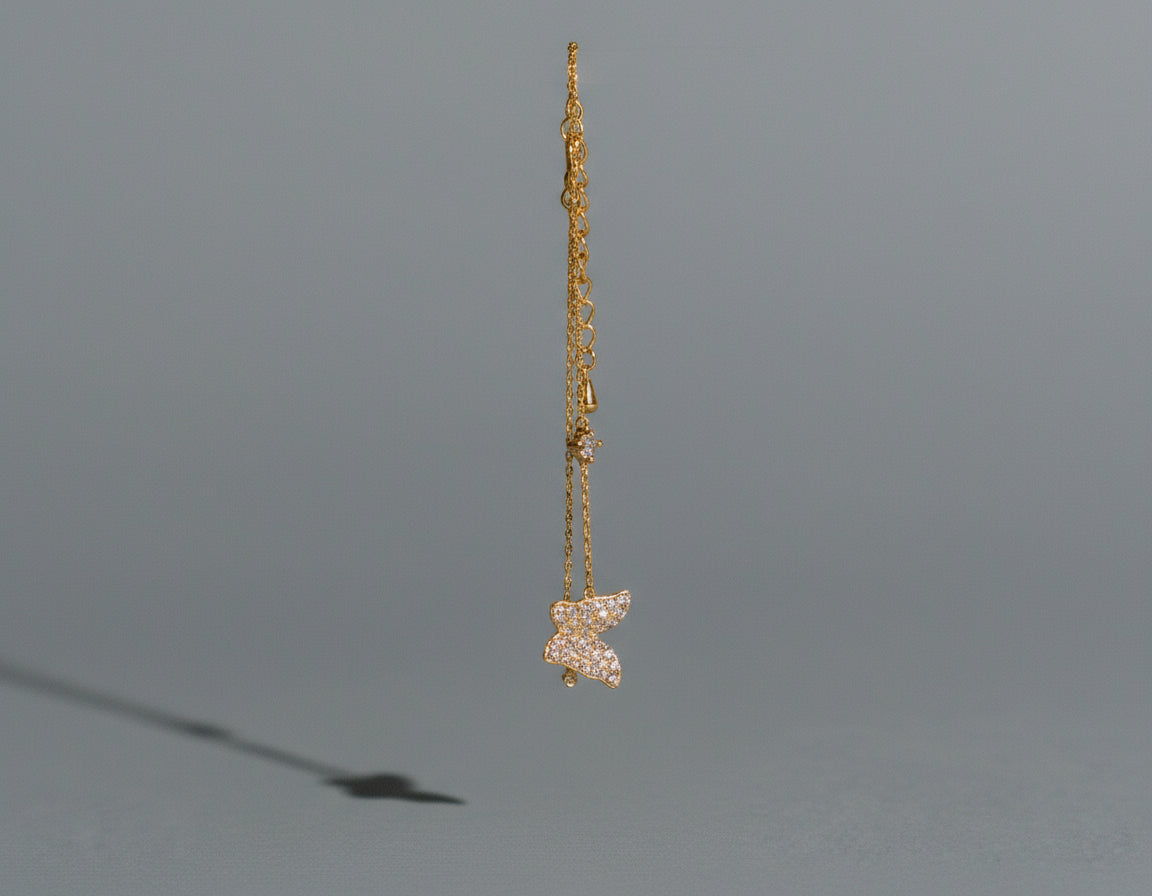 The Crystal Butterfly Bracelet