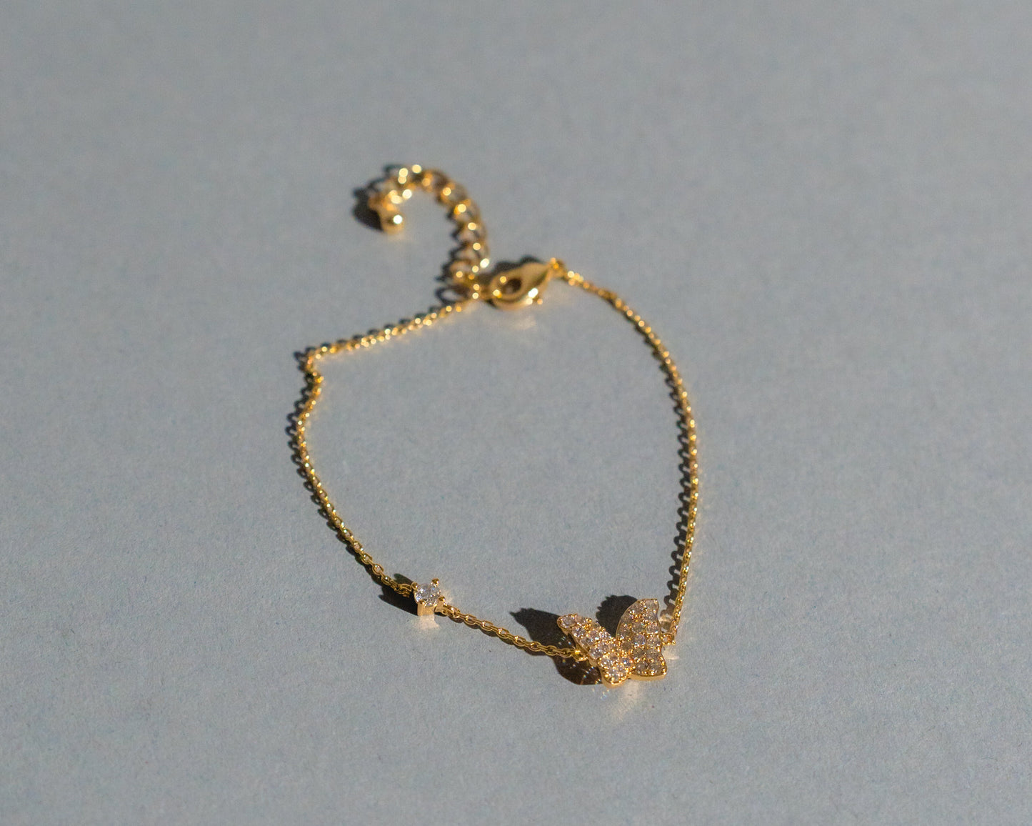 The Crystal Butterfly Bracelet