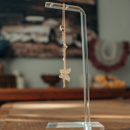 The Crystal Butterfly Bracelet