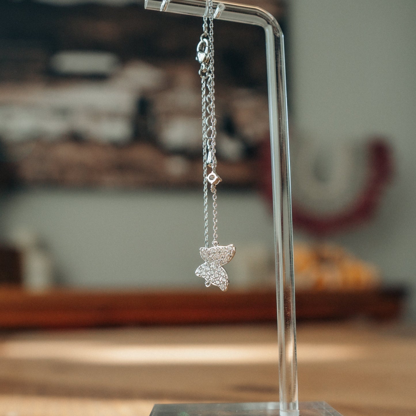 The Crystal Butterfly Bracelet