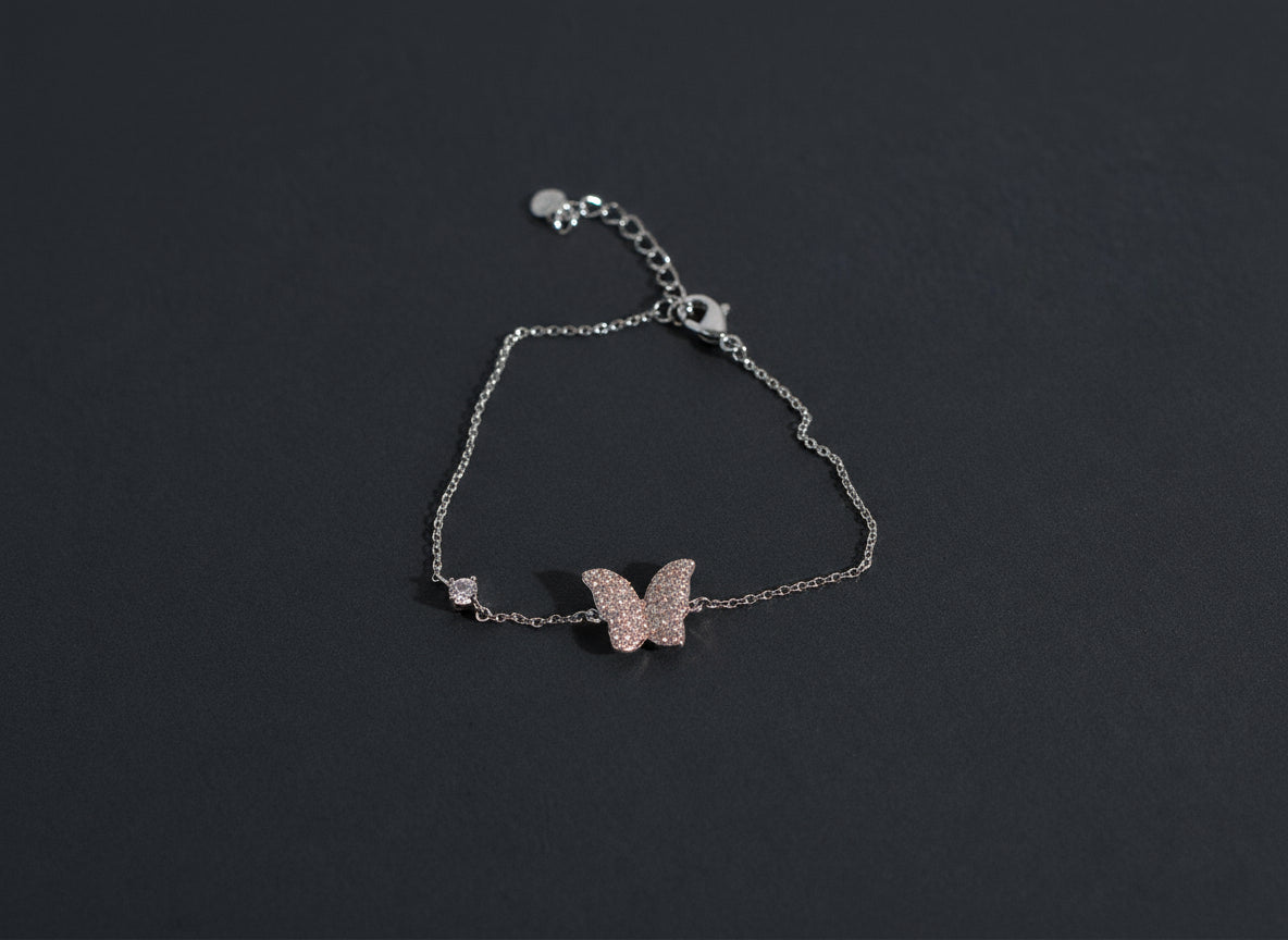 The Crystal Butterfly Bracelet