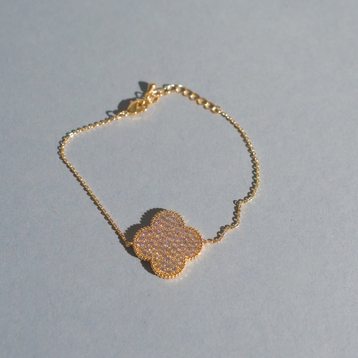 The Clover Pavé Bracelet
