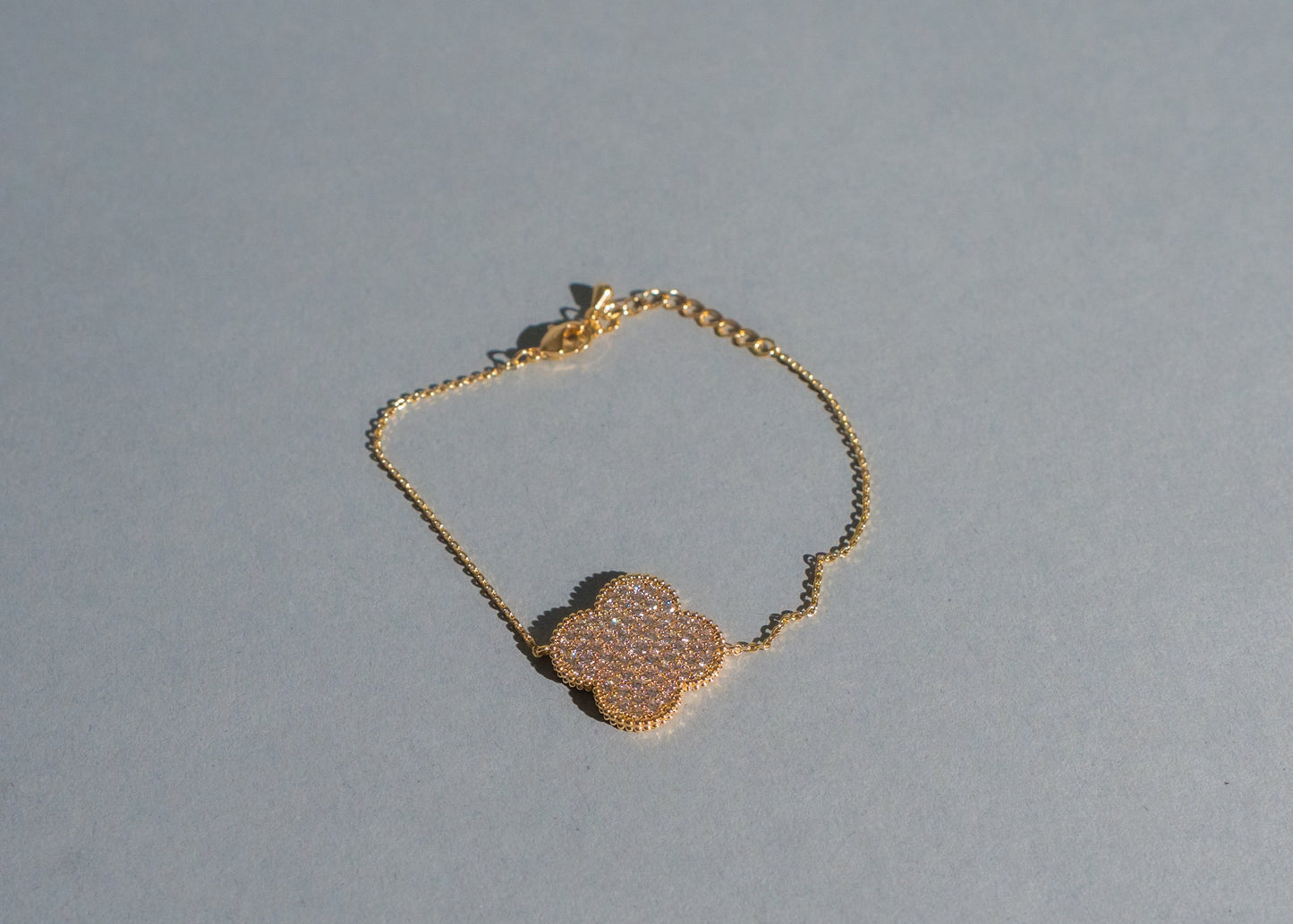 The Clover Pavé Bracelet