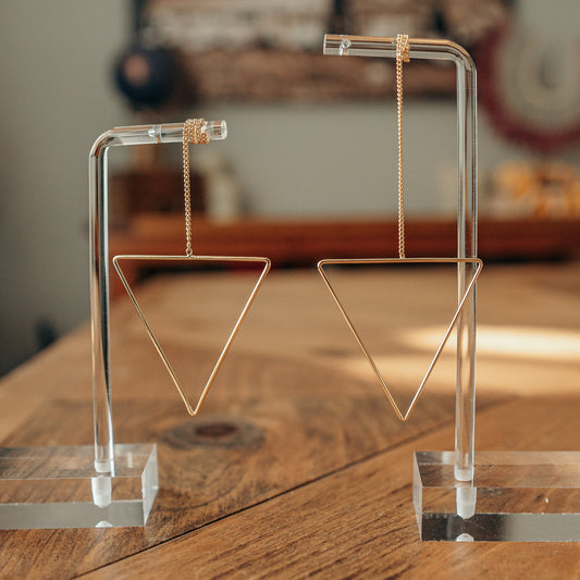 The Apex Drop Earrings