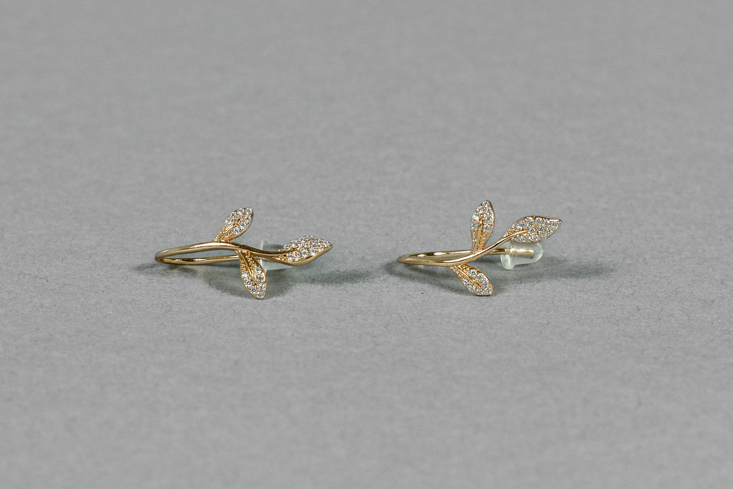 The Botanical Leaf Stud Earrings