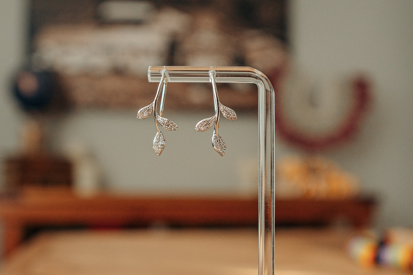 The Botanical Leaf Stud Earrings