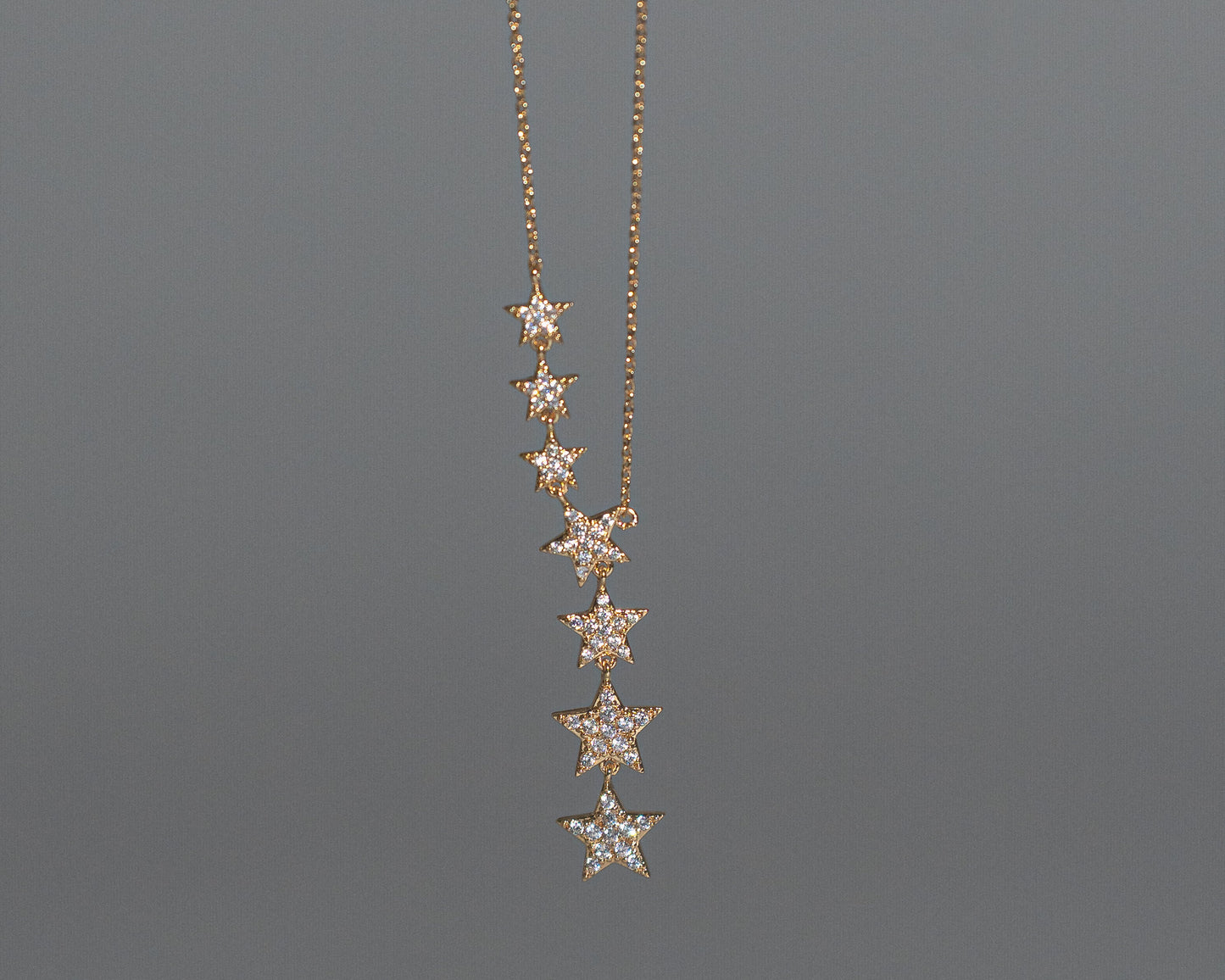 The Celestial Cascade Y-Necklace