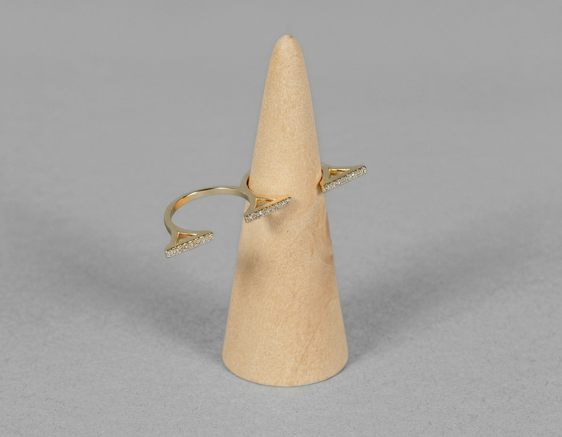 The Apex Open-Cuff Ring
