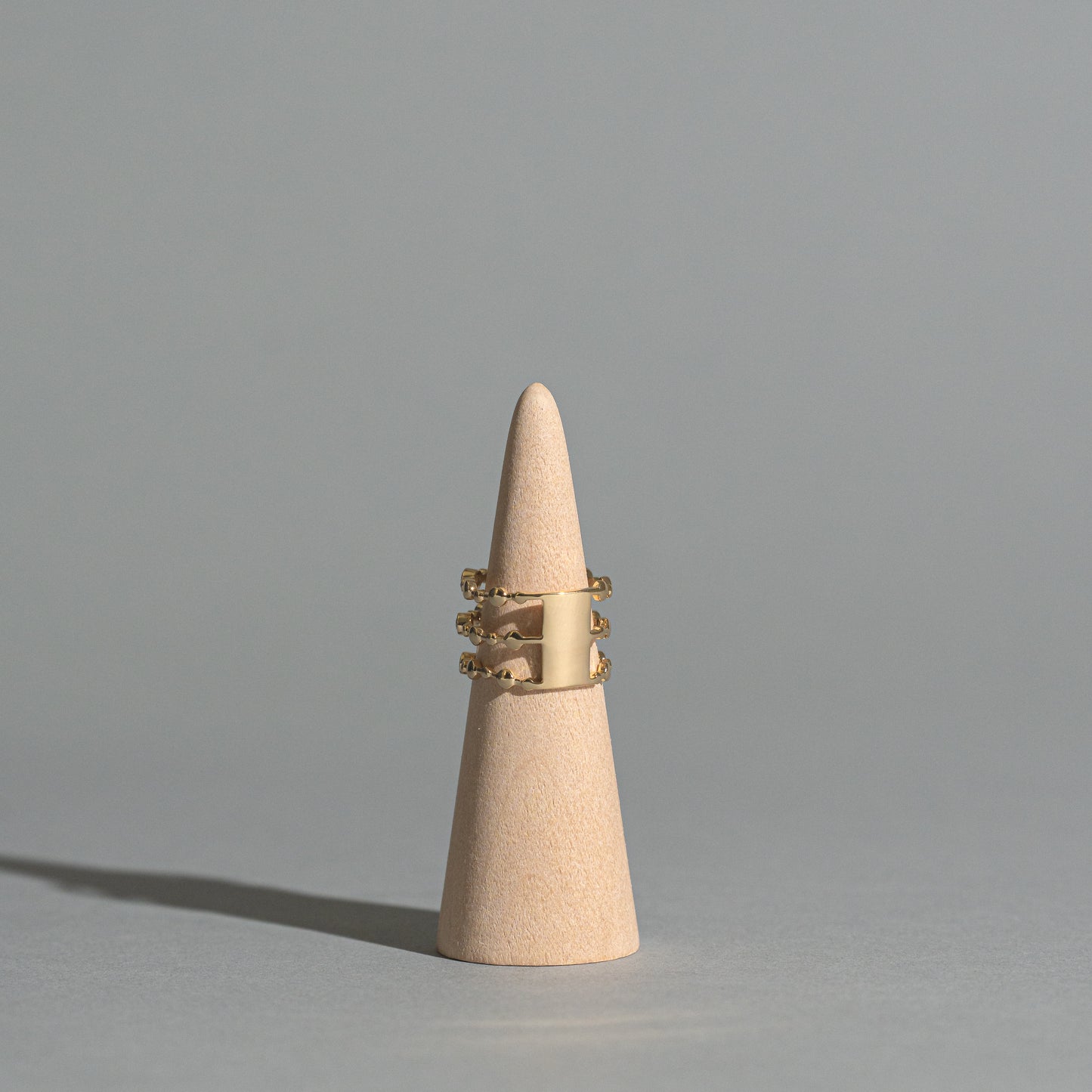 The Lumina Stack: Crystal Baguette & Round Ring Set