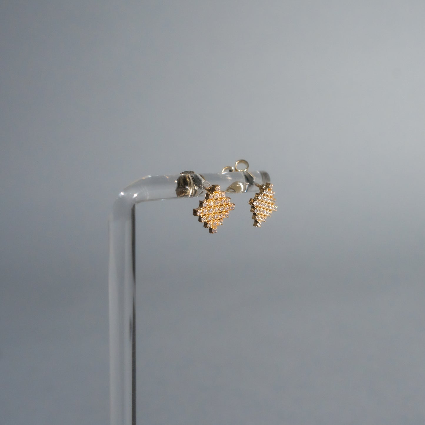 The Stella Nova Set: Layered Lariat Necklace & Stud Earrings
